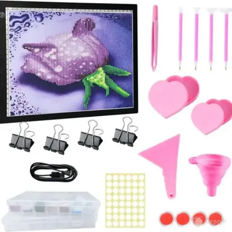 lot a4 led alus teemantmaali komplektide jaoks tracer gge09
