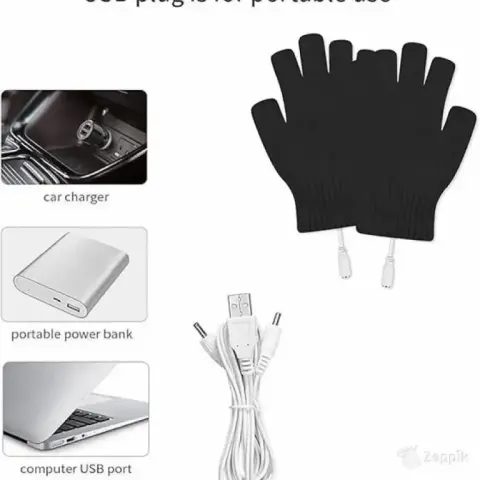 lot uus innogear gf6s usb soojendusega kindad