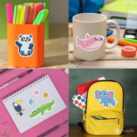 Jodsen teemantmaali kleebiste komplekt, 42 tk