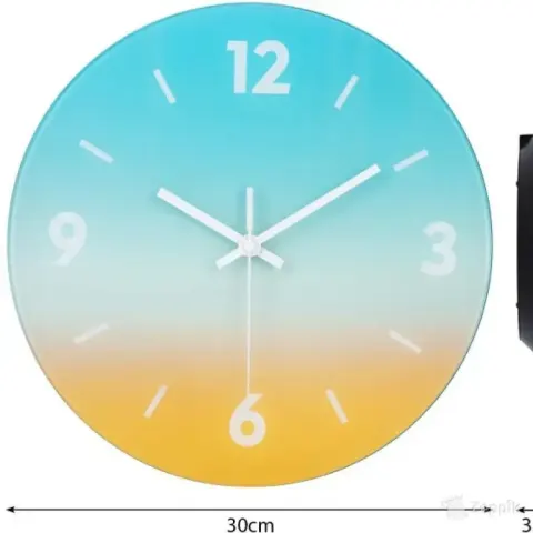 lot uus vaiksed seinakellad vivilinen 30 cm