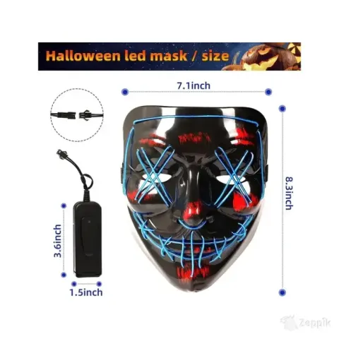 Daikoye LED Halloweeni mask