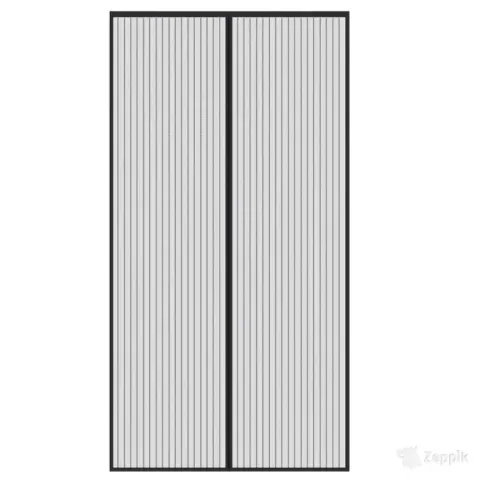 Butyeak Magnetiline sääsevõrk rõduuksele, 110x210 cm, must