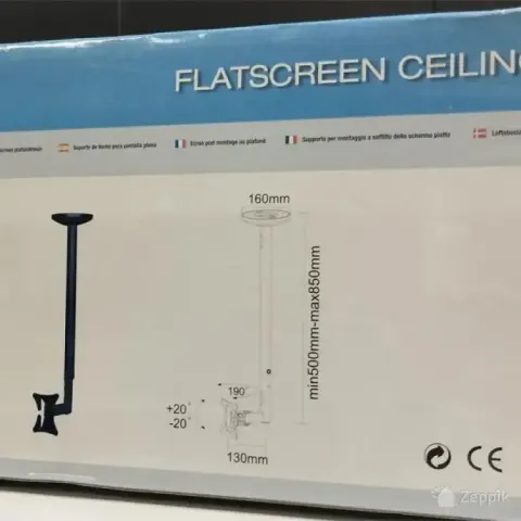Neomounts by Newstar FPMA-C050BLACK TV ja monitori laekinnit