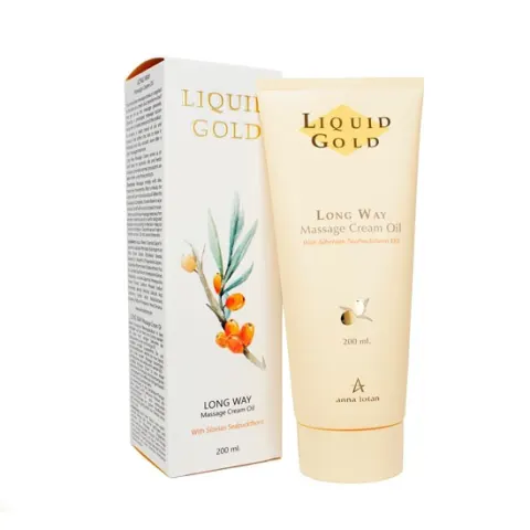 Anna Lotan Liquid Gold õlidega massaažikreem, 200 ml