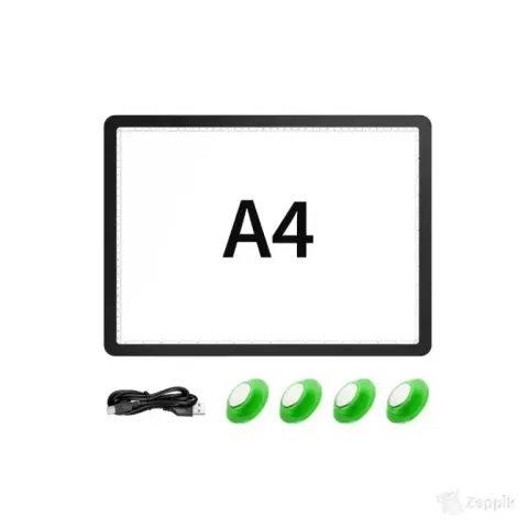 HIUKCOLED LED joonistuslaud valgustusega A4