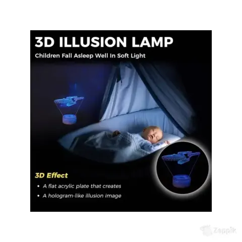 Öölamp LED Smalody 3D