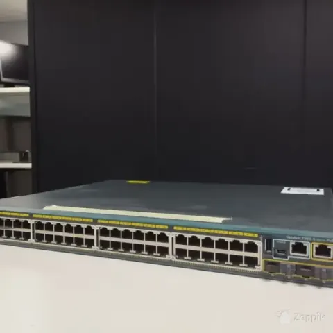 Cisco WS-C2960S-48FPS-L 48-Port PoE Switch 4x SFP +Stack Mod