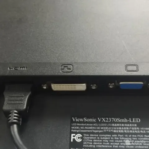 ViewSonic VX2370 23" Full HD monitor HDMI DVI +VGA