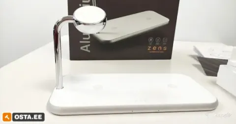 Zens Dual Aluminium Wireless Charger + Apple Watch 10W