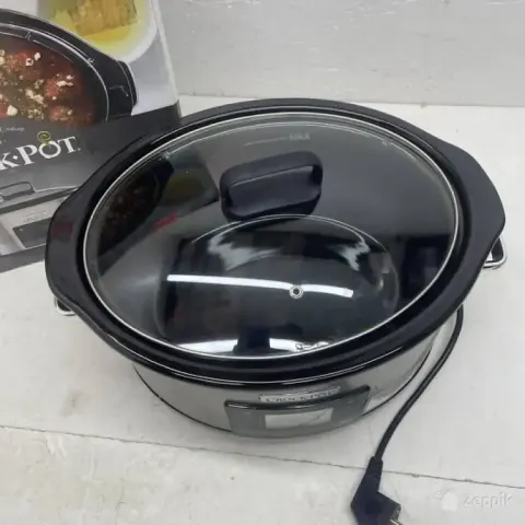 lot crock pot aeglane pliit 5 6l csc066x programmeeritav
