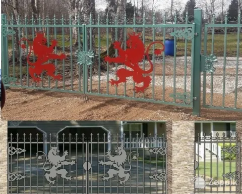 Адресные таблички, флюгера, ворота, заборы
