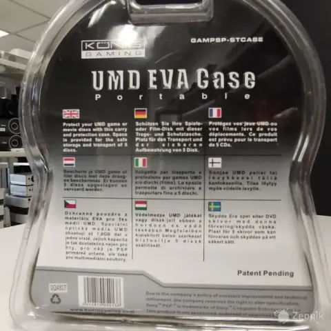 Konig GAMPSP-STCASE PSP UMD 5 ketast kaitseümbris uus