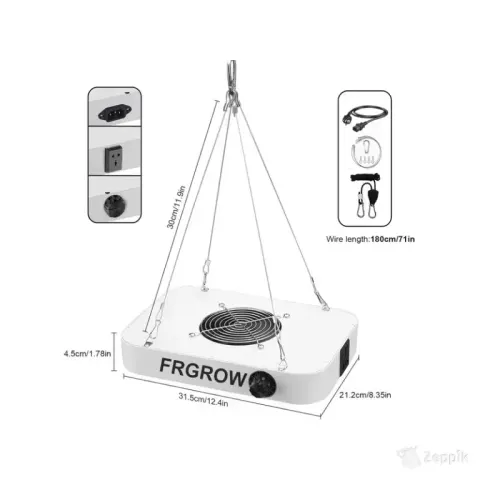 Taimelamp FRGROW B0CZLJW764, 130 W