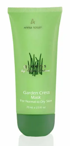 Anna Lotan Greens aedkressiga näomask, 70 ml