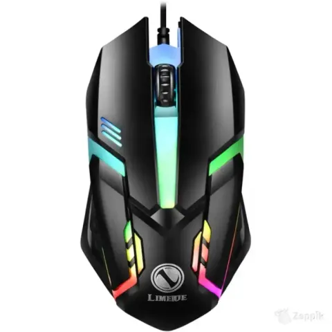 Cengnian GTX300 RGB juhtmega mänguklaviatuur ja hiir, must