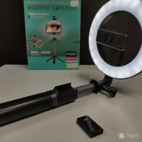 LED rõngasvalgusti Ring Fill Light P40D uus