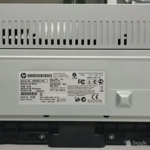 HP LaserJet P1102 laserprinter + 4 tonerkassetid