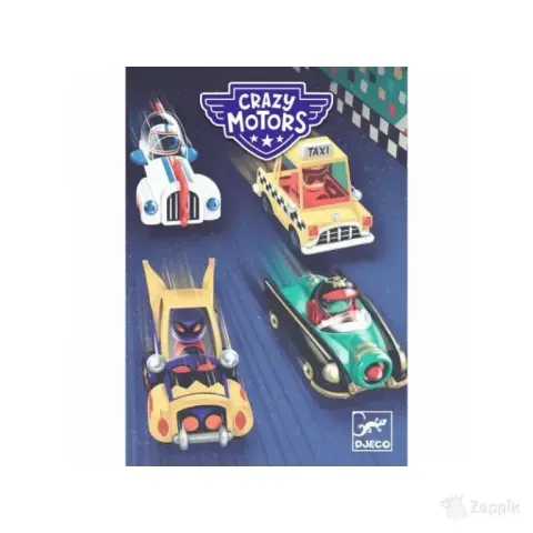 Crazy Motors – värvimisvihik