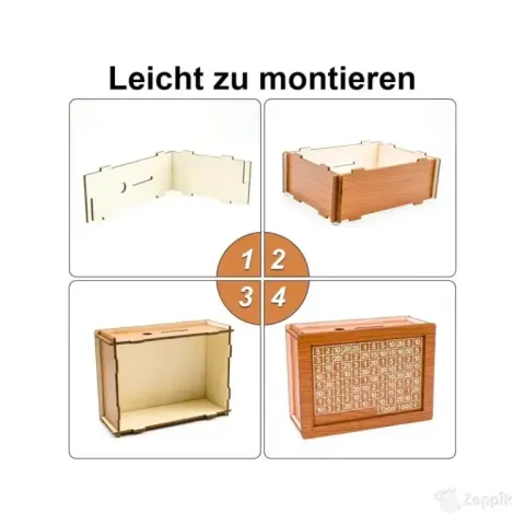 Puidust rahakassa Brelet