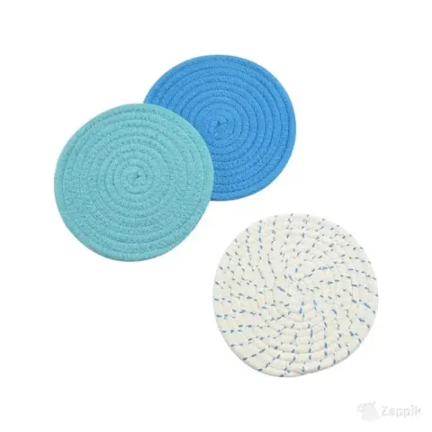Kuumaaluste komplekt, 3 tk, sinine