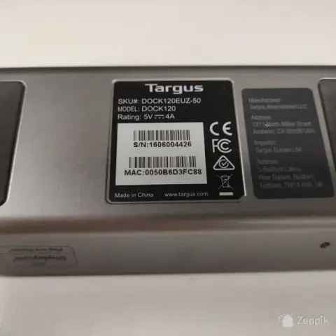 Targus Dock 120 Universal USB-A Dual Video Docking Station