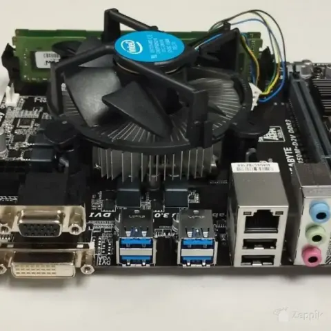 Emaplaat Gigabyte GA-B150M-D2V/8GB DDR3/i5-6402P