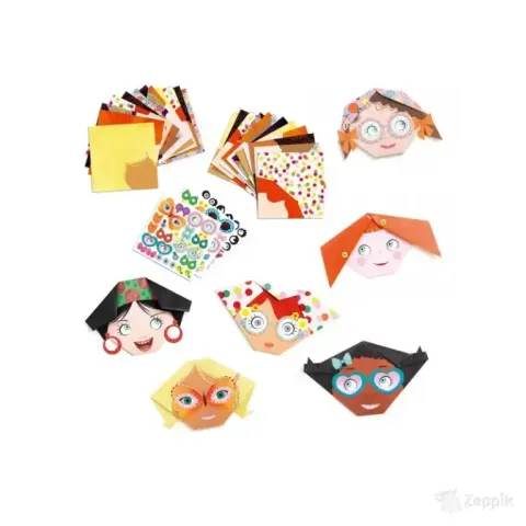 Origami paberid - Nägu