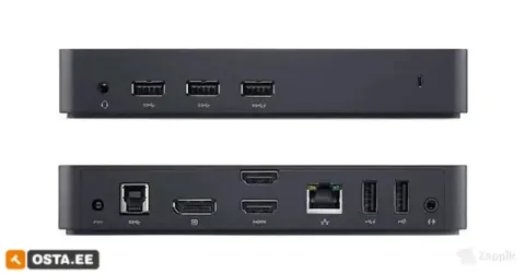 Dell D3100 USB 3.0 Ultra HD/4K Triple Display Dock Station