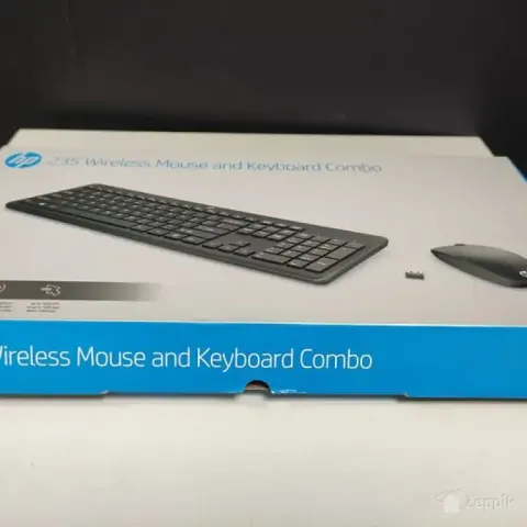 HP 235 juhtmevaba klaviatuur ja hiir, USB, must