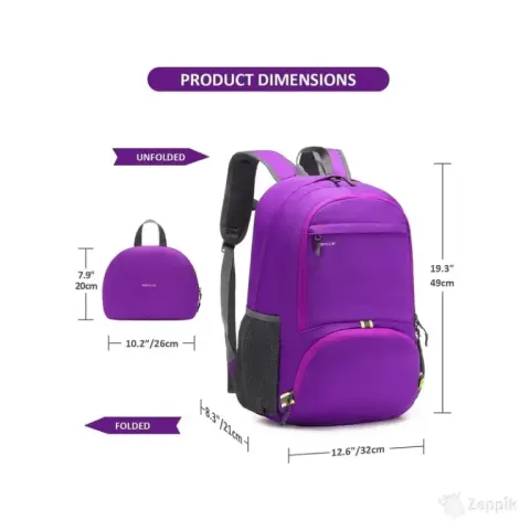 Seljakott MRPlum 30 l, lilla