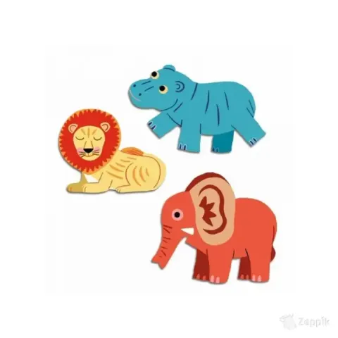 Kleepsud - Safari loomad