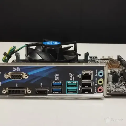 ASUS H110M-PLUS + Intel i5-7600 emaplaat ja protsessor