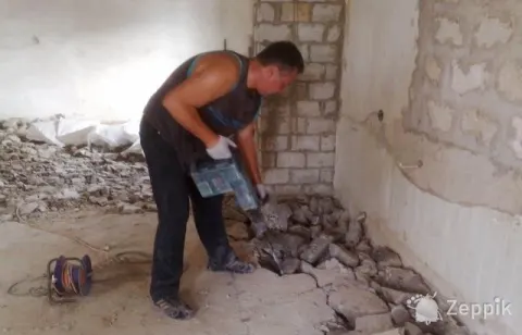 Демонтажные работы, вывоз мусора
