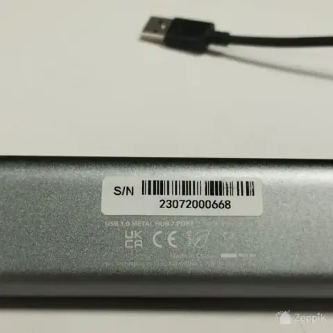 i-tec USB 3.0 Metallist HUB 7-portiline toitega USB-A