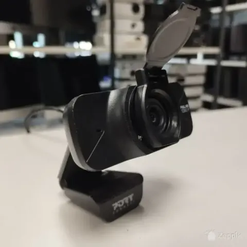 Port Connect Full HD 1080P USB-A & USB-C Webcam 900078