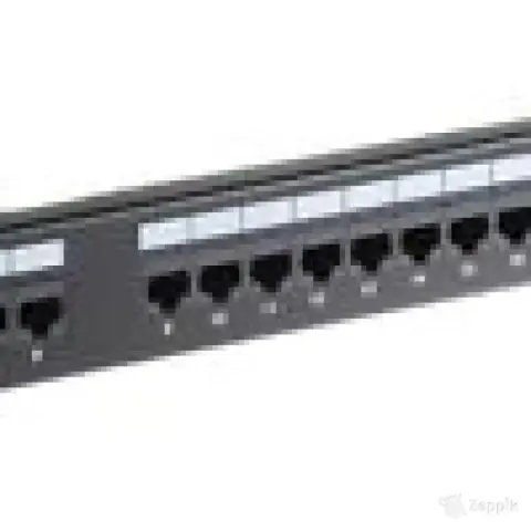 Brand-Rex GigaPlus 24-pordine Cat5e UTP patch-paneel 1U