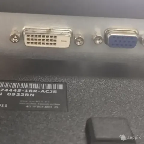 Dell P2211Ht 22 FHD monitor korras ja töökorras