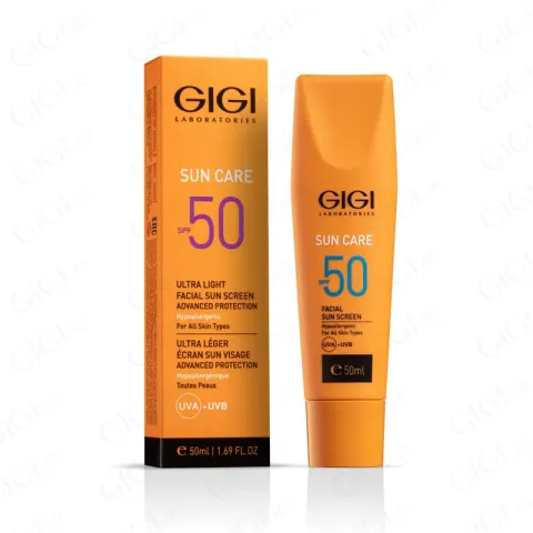 GIGI Sun Care Ultra Light näopäikesekaitsekreem SPF50, 50 ml