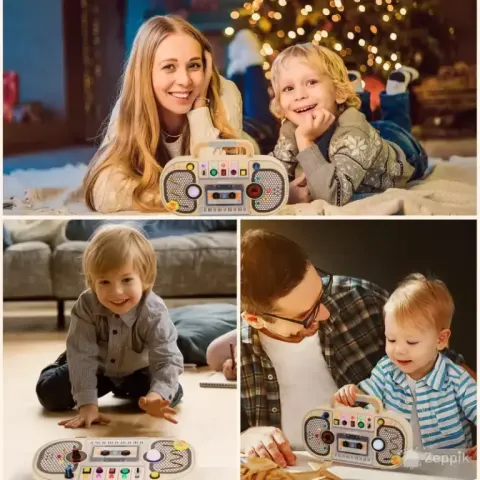 Baeroly Puidust arendav Montessori mänguasi lastele