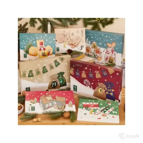 DIY Advendikalender, kinkekomplekt Livaia