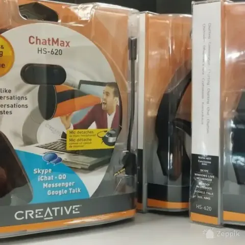 Creative Labs HS-620 ChatMax Headsets with Microphone