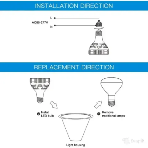 MILYN LED-taime lamp, 150 W, E27