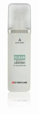 Anna Lotan Clear mineraalne vedelseep rasusele nahale, 200 ml