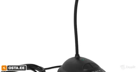 DeLOCK 65871 USB mikrofon Mute/On & Off, 1.7 m,