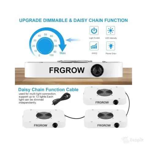 Taimelamp FRGROW B0CZLJW764, 130 W
