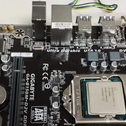 Emaplaat Gigabyte GA-B150M-D2V/8GB DDR3/i5-6402P