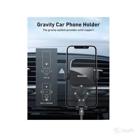 Beemoon mobiiltelefoni hoidik autosse