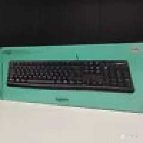 Logitech K120 Klaviatuur Must