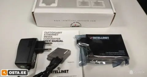Fast Ethernet meediakonverter 100M RJ45SC 2km MM, UUS