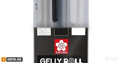 lot uus sakura geelpliiatsid 3 tk